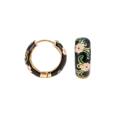 Spring Floral Blush Earrings