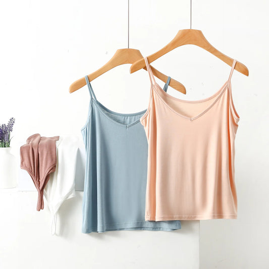 Isabella Cami Spaghetti Strap Top